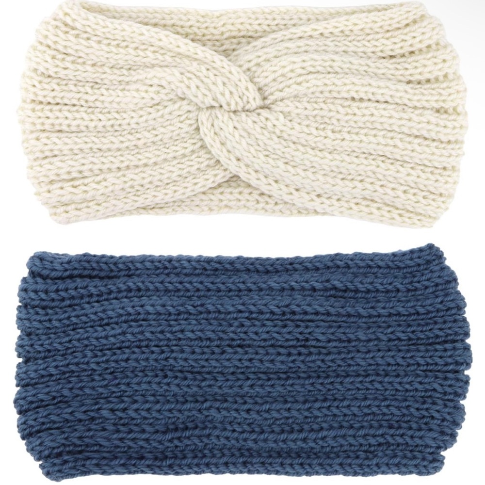Handmade Knit Twist Ear Warmer Headband (NEW) - Picture 2 of 6